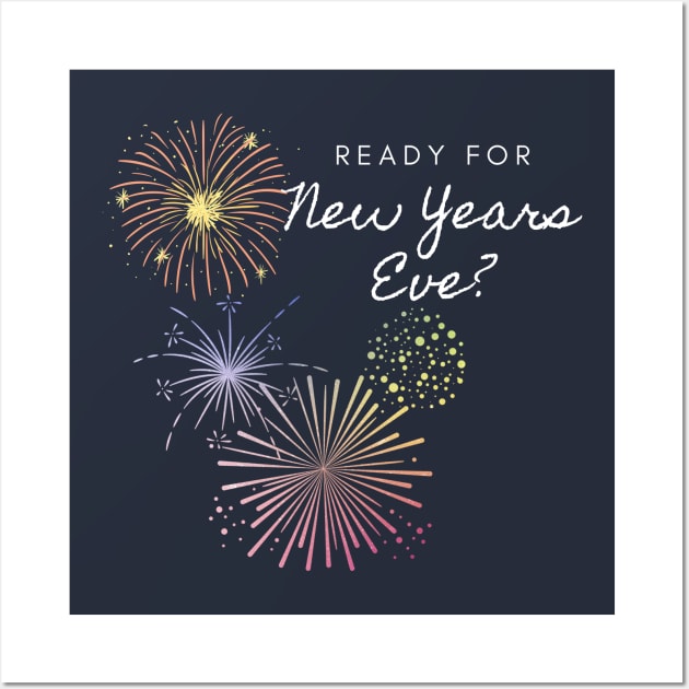 Ready for New Years Eve? Wall Art by Budwood Designs